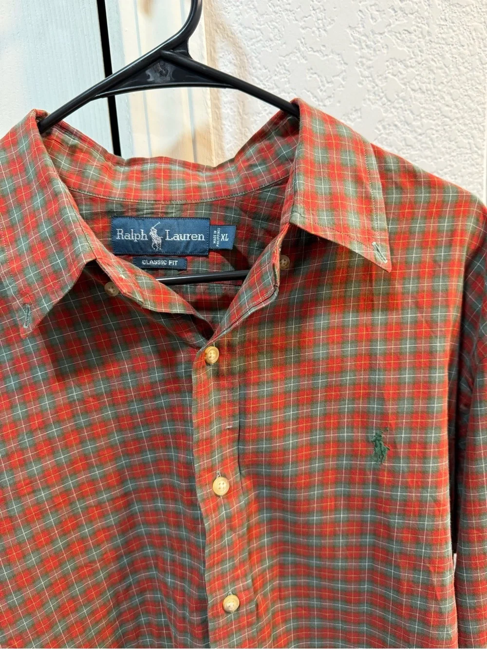 Ralph Lauren Plaid Button Up